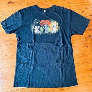 Hokus Pokus Navy blue T-Shirt Kittens as Sanderson sisters from the Movie